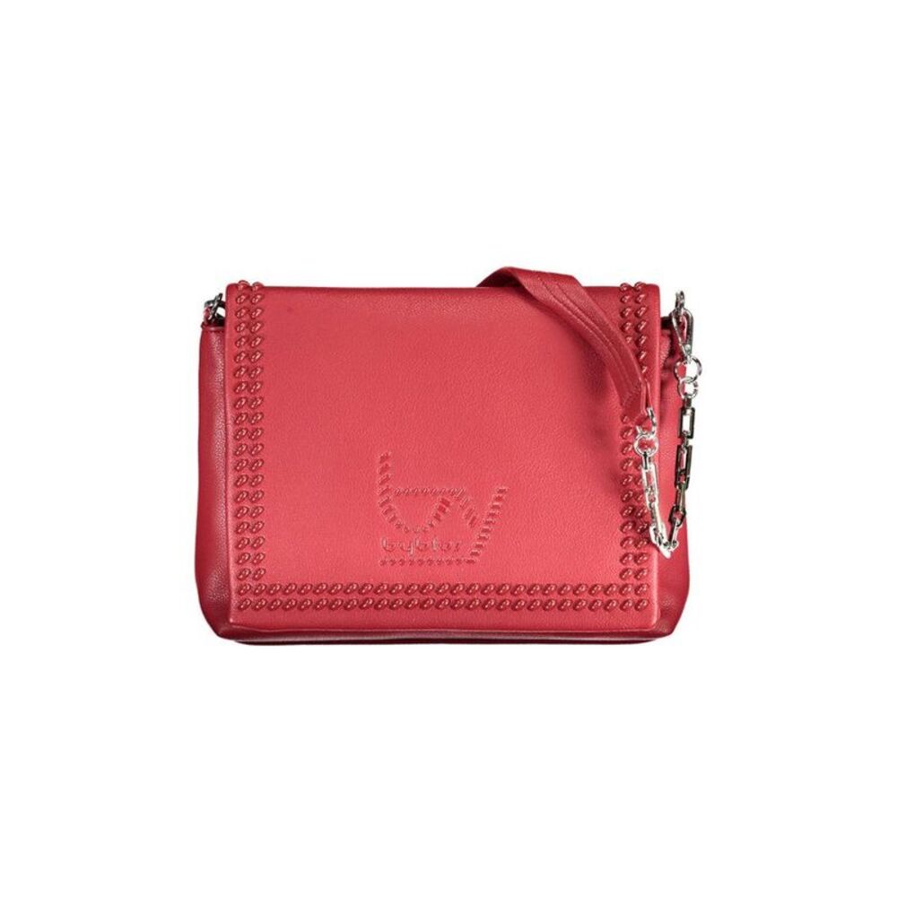 BYBLOS Rosso Polyurethane Women Women's Handbag